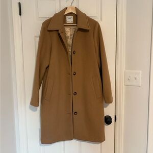 Abercrombie & Fitch Camel Coat